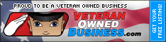 Full size official Veteran Owned Business logo
