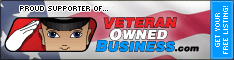 Full size official Veteran Owned Business logo